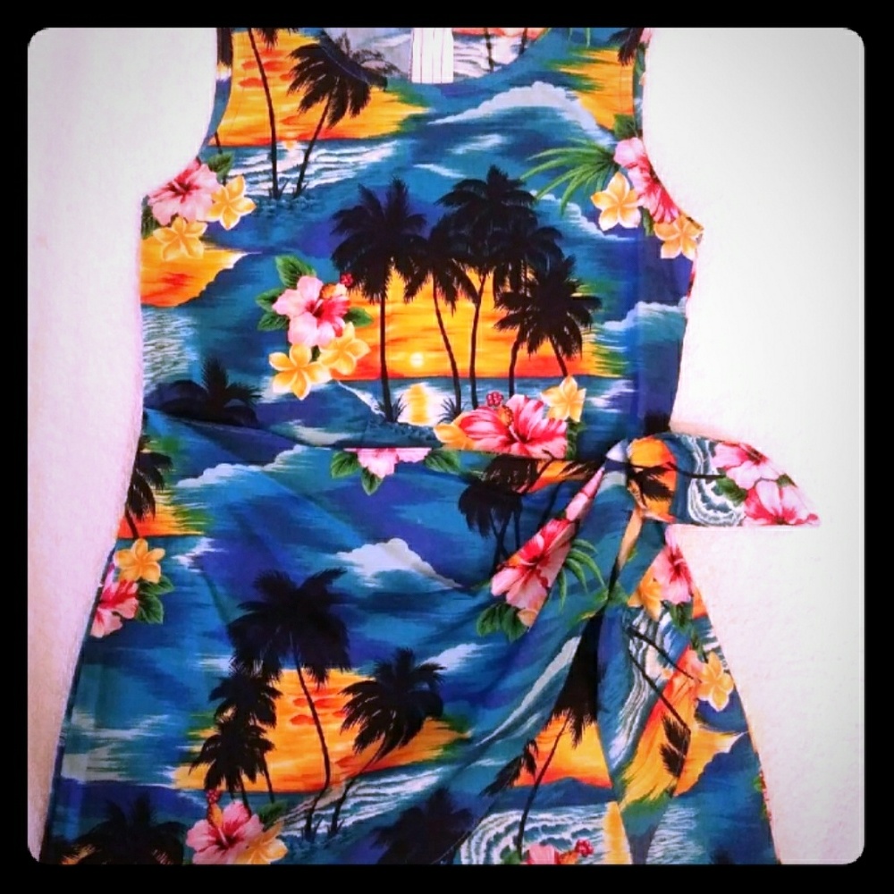 GIRLS HAWAIIAN DRESS